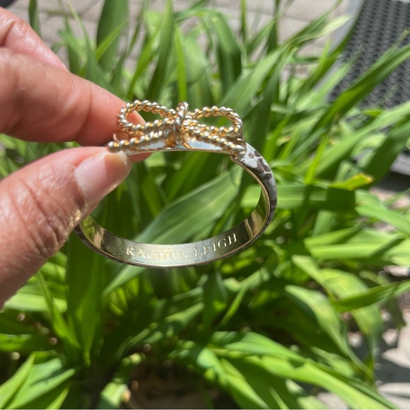 Rachel Leigh Gold Tone Python Bangle! - Picture 6 of 7